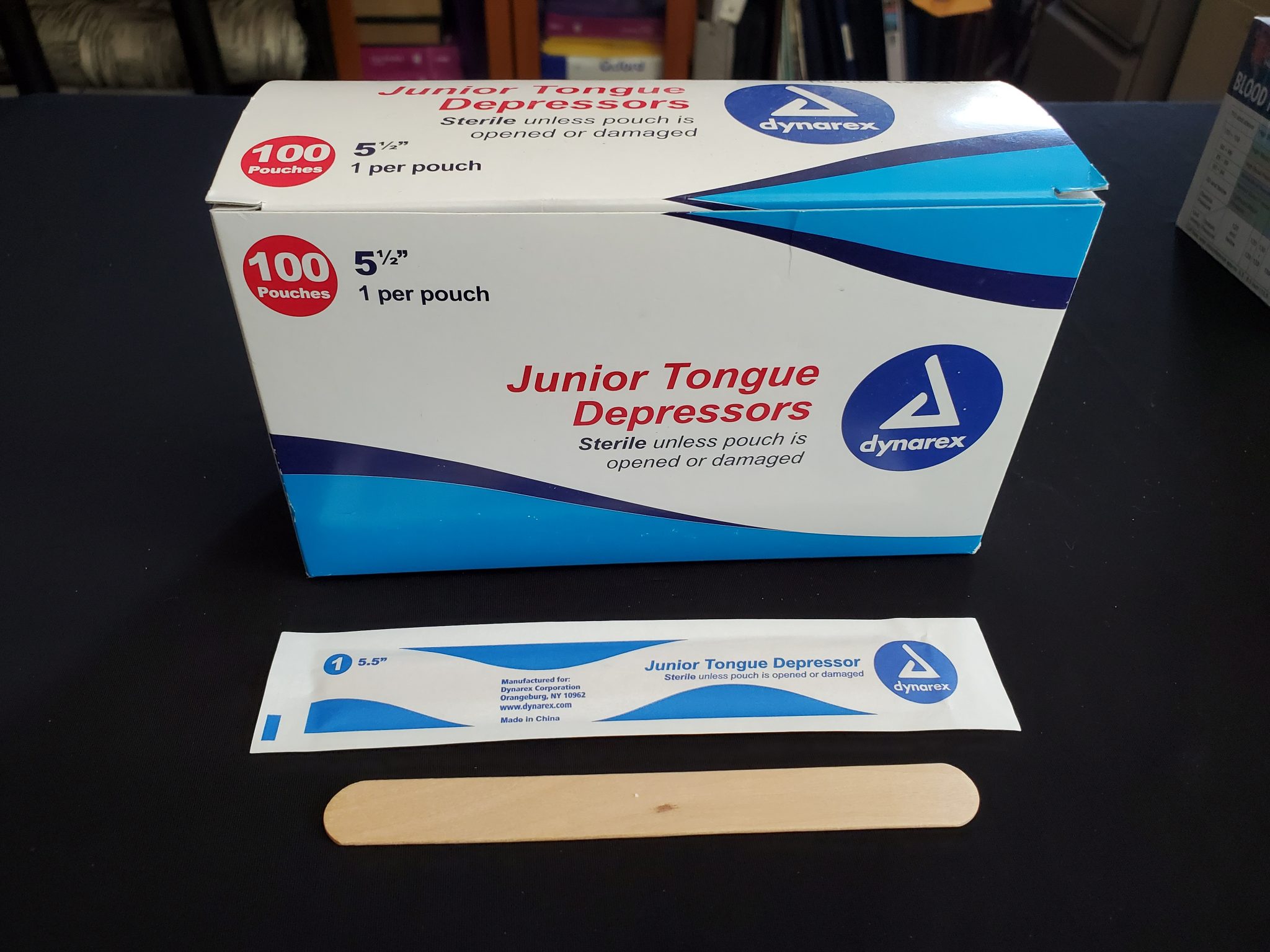 Junior Tongue Blade – Box of 100 – CPR – 1st Aid